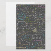 Papeterie Leçons de mathématiques (Devant / Derrière)