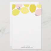 Papeterie Lémonade rose (Devant / Derrière)