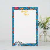 Papeterie Les amis des poissons colorés (Debout devant)