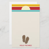 Papeterie Les bascules électroniques et ont les années 70 (Devant / Derrière)