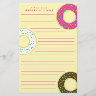 Papeterie Les beignets de Donut Cute Kid