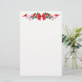 Papeterie Les Cardinaux de la Bow rouge Vacances aux frontiè (Debout devant)