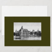 Papeterie Les châteaux (Devant / Derrière)