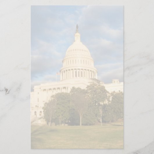 Papeterie Les Etats-Unis, Washington DC, bâtiment de capitol (Devant)