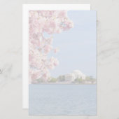 Papeterie Les Etats-Unis, Washington DC, cerisier (Devant / Derrière)