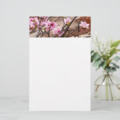 Papeterie Les fleurs du printemps sur les rochers de Sion (Debout devant)