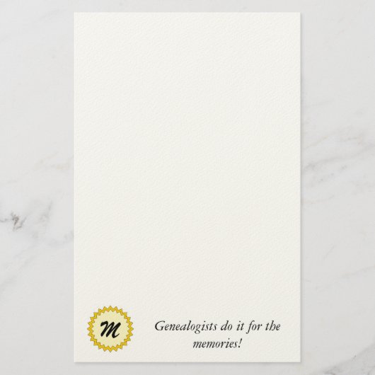 Papeterie - Les généalogistes le font pour les sou (Devant)