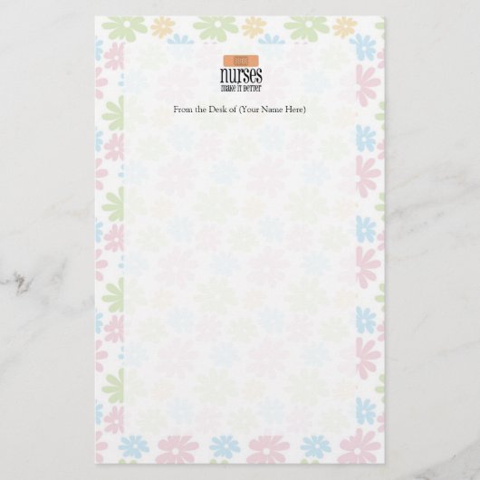 Papeterie Les infirmières s'améliorent, les bandages (Devant)