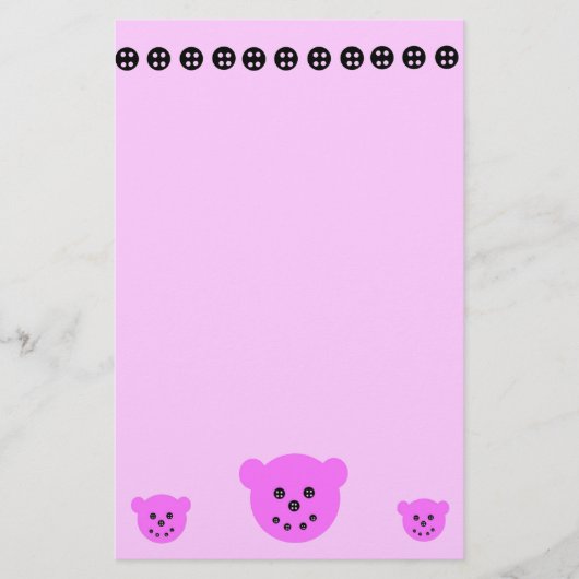 Papeterie Les ours N se boutonne stationnaire (Devant)