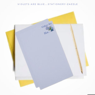 Papeterie Les Violettes Sont Bleues...