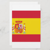 Papeterie L'Espagne/drapeau espagnol (Devant / Derrière)