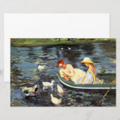 Papeterie L'été (par Mary Cassatt) (Devant / Derrière)