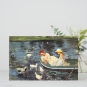 Papeterie L'été (par Mary Cassatt) (Debout devant)