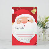 Papeterie Lettre au Père Noël (Debout devant)