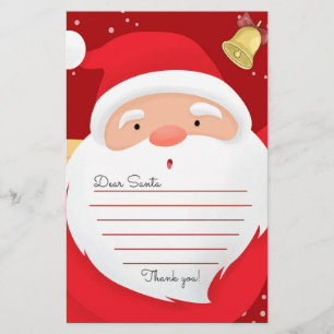 Papeterie Lettre au Père Noël Noël