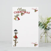 Papeterie Lettre de Joyeux Noël (Debout devant)