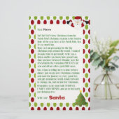 Papeterie Lettre de Père Noël (Debout devant)