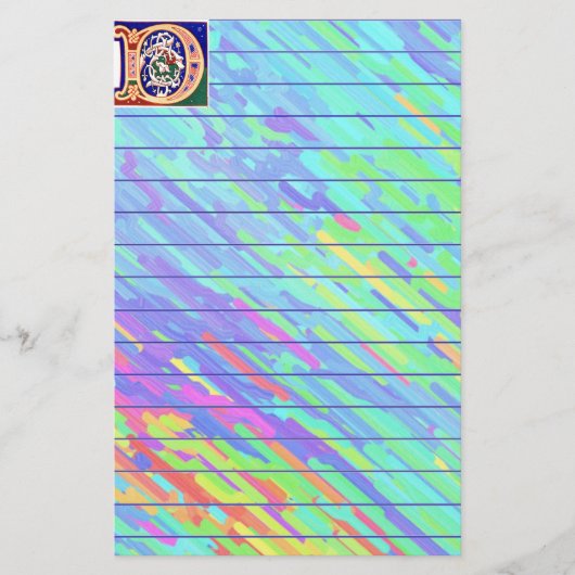 PAPETERIE LETTRE DU 17E SIÈCLE D (Devant)