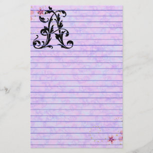 Papeterie Lettre feuille A