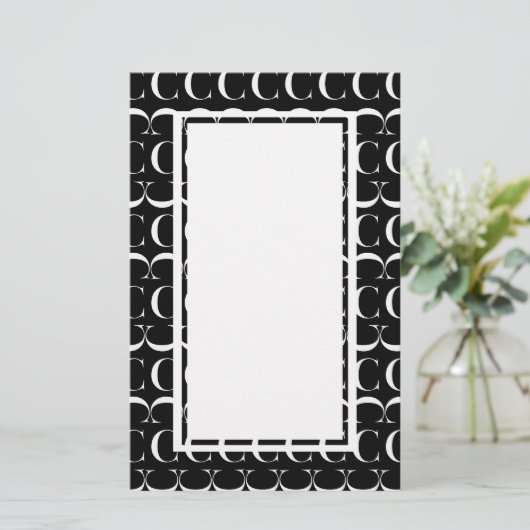 Papeterie Lettre initiale C (Debout devant)