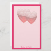 Papeterie Lettres d'amour stationnaires (Devant / Derrière)
