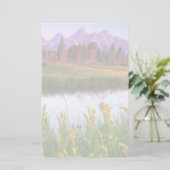 Papeterie Lever de soleil de Teton (Debout devant)