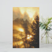 Papeterie Lever de soleil en forêt (Debout devant)