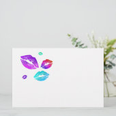 Papeterie Lèvres colorées (Debout devant)