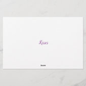 Papeterie Lèvres colorées (Dos)