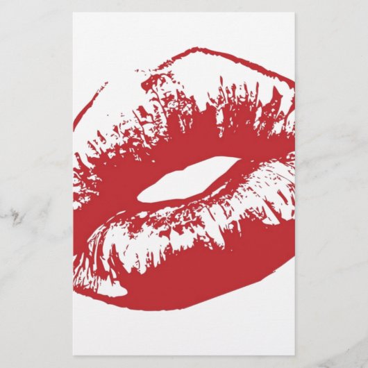 Papeterie Lèvres rouges (Devant)