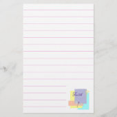 Papeterie libellule de foi (Devant)