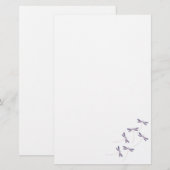 Papeterie Libellules en vol (Devant / Derrière)