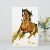 Papeterie Liberté - Cheval Coureur (Debout devant)