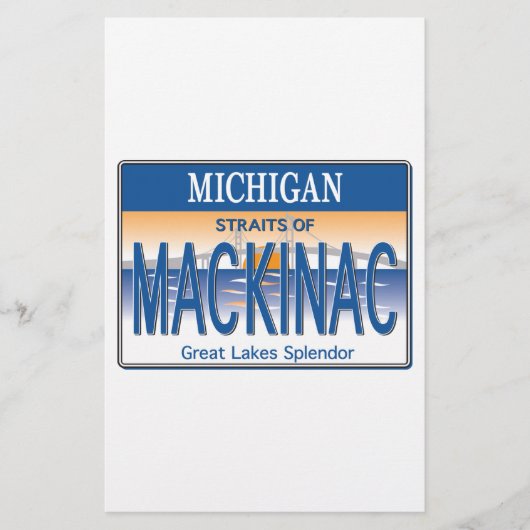 Papeterie Licence Mackinac (Devant)