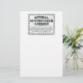 Papeterie Licence Synthesizer (Debout devant)