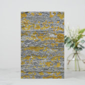 Papeterie Lichens sur pierre de granit (Debout devant)