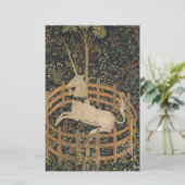 Papeterie Licorne en captivité (Debout devant)