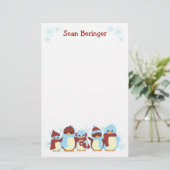 Papeterie Ligne de pingouin (Debout devant)