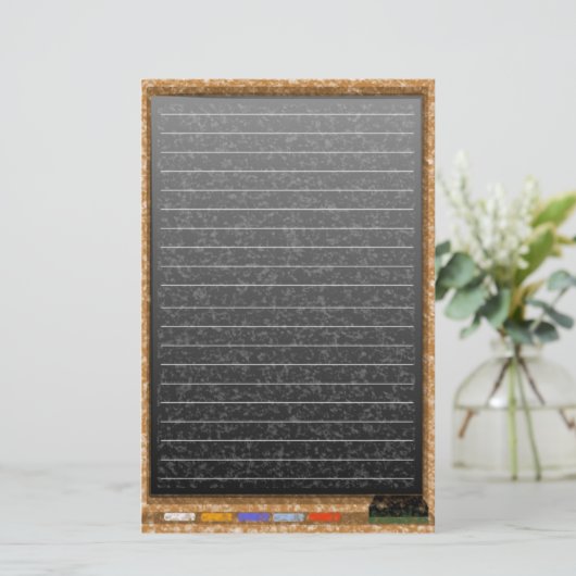 Papeterie lignes de tableau (Debout devant)