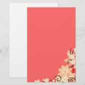 Papeterie Lillie moderne (Devant / Derrière)