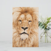 PAPETERIE LION PORTRAIT (Debout devant)