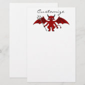 Papeterie Little Red Devil Thunder_Cove (Devant / Derrière)