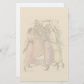 Papeterie Livraison masculine (Devant / Derrière)