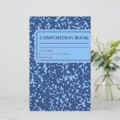 Papeterie Livre de composition (Debout devant)