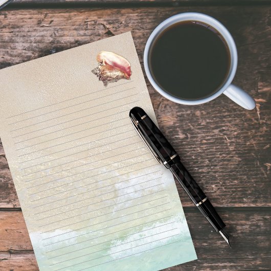Papeterie Livre d'écriture sur le sable de la plage Queen Co