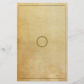 Papeterie Livre vintage avec Green Garland (Dos)