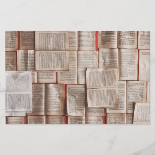 Papeterie Livres vintages (Devant)