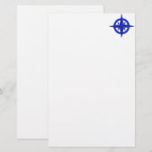 Papeterie Logo de bateau : Boussole ascendante de PROMETHEUS (Devant / Derrière)