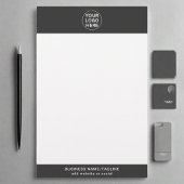 Papeterie Logo Gris l Entreprise Promotionnelle Corporative