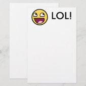 Papeterie LOL stationnaire (Devant / Derrière)